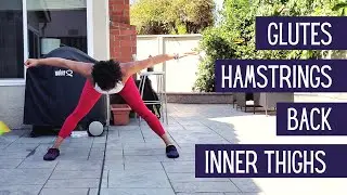 Wide Legged Hinge Hold Exercise Demo