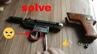 how to solve tight trigger problem in air gun in HINDI by Ayush Goel