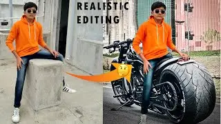 BIKE CREATIVE MANIPULATION - photo editing tutorial 2021 |  hd bike heavy manipulation photo editing