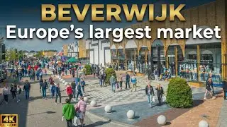 Multicultural  International Market in the Europe | 4K |