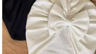 19/100 items to make from fabric leftover. DIY Turban cap for kids 