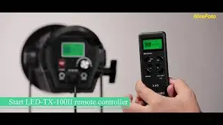 NiceFoto LED-3000B.Pro 300W daylite 5600K LED Video light  film lighting