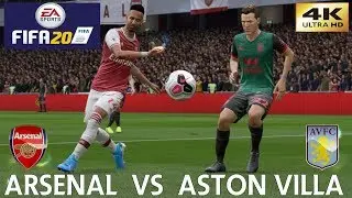 FIFA 20 (PC) Arsenal vs Aston Villa | PREMIER LEAGUE PREDICTION | 22/09/2019 | 4K 60FPS