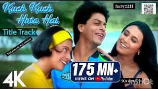 Kuch kuch hota hai | 90s Style bollywood song | Shahrukh Khan 90s Style ) 90s version