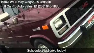 1994 GMC Rally Wagon for sale in Post Falls, ID 83854 at the