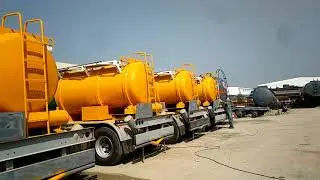 Export to zambia acid tanker trailer