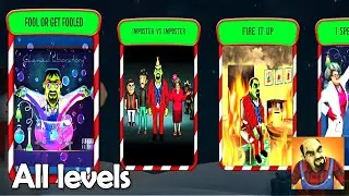 Scary Stranger 3D 7.4 Chapter Fool or get fooled All levels guides
