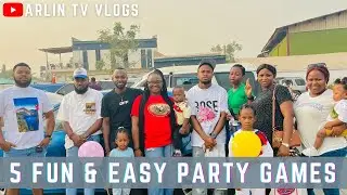 Top 5 Fun & Easy Party Games For Kids and Adults / Must Try!!