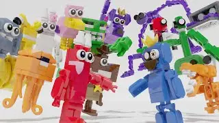 ALL LEGO GARTEN OF BANBAN VS RAINBOW FRIENDS