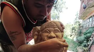 C&oacute;mo hacer una escultura. v&iacute;deo completo.#arte #escultura #artesanal #amano #mexico 