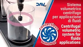 Sistema di dosaggio centrifugo/rotorspray per fluidi | Centrifugal dispensing system for fluids