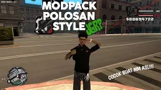 MODPACK POLOSAN STYLE JGRP COCOK BUAT MM DI KOTA GANG | GTA SAMP ANDROID‼️