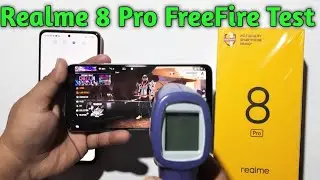 REALME 8 PRO FREEFIRE Battery Drain Test | REALME 8 PRO FREEFIRE GamePlay Test|REALME 8 PRO FREEFIRE
