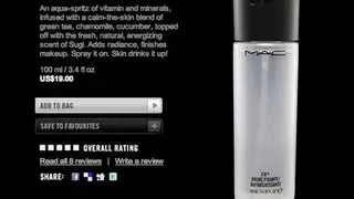 DIY: Create own makeup setting spray fix plus toner