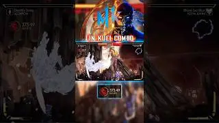 MK11 The Lin Kuei Crazy Combo 🦂🔥🥶 #mk11 #shorts