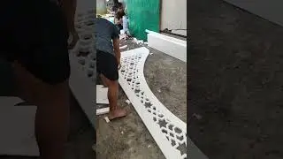 Si Kakak Belajar Dekorasi Styrofoam #shorts