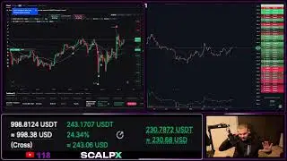 LIVE BITCOIN TRADING &mdash; $1K FRESH ACCOUNT
