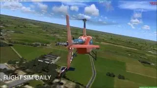 [FSX] ALABEO R66 AUTOROTATIONS [HD]