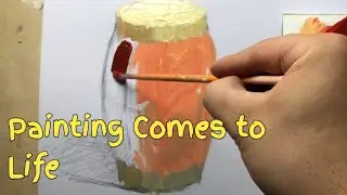 This Painting Comes to Life in Seconds 🎨 | Painting 