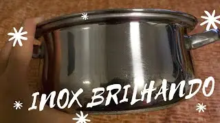 MISTURA PARA DEIXAR INOX BRILHANDO - CLAU NA LIMPEZA