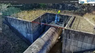 Warragamba pipeline - drone inspection and 3D model
