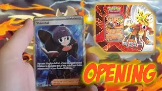 *AMAZING PULLS* GOUGING FIRE EX TIN OPENING !