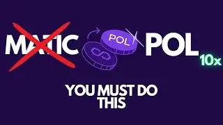 How to Migrate MATIC to POL | Polygon Matic to POL