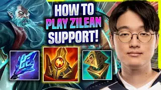 LEARN HOW TO PLAY ZILEAN SUPPORT LIKE A PRO!  - TL Corejj Plays Zilean Support vs Rakan! |