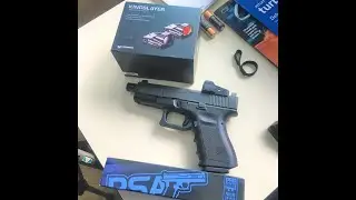 PSA RMR Dagger Slide on Glock 19 With Swampfox Kingslayer Red Dot and Bear Creek Arsenal Barrel.