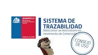 Trazabilidad - Consejo para seleccionar un destinatario