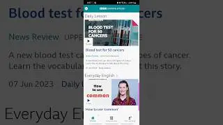 how to learn English by BBC English learning app