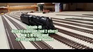 HO Scale PRR Layout Episode 49: Yard Expansion