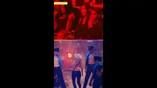 #poVMA the crowd goes wild as Sabrina Carpenter hits an epic split during her VMA set! 🌟🙌