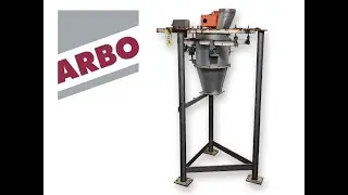 Used Arbo Engineering Feed Hopper with Agitator | Industrial Material Handling Equipment