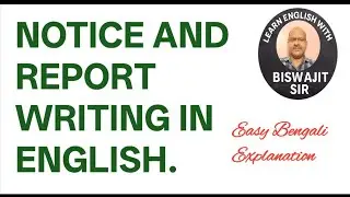 NOTICE WRITING AND LETTER TO THE EDITOR OF THE NEWS PAPER. #Notice and Letter to the editor.