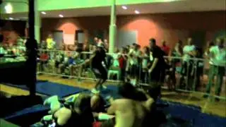 AAW Corvus Ladder Dive - TLC Match - Unleashed 2012