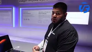 Samsung Galaxy Book4 Ultra demo at CES 2024 with updated screen