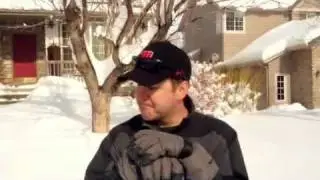 Modern Meditation - peace while shoveling snow!