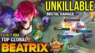 BEATRIX BEST BUILD 2022 | TOP GLOBAL BEATRIX GAMEPLAY | MOBILE LEGENDS✓
