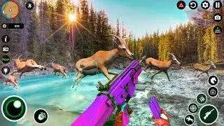 Wild Sniper 3D Hunting Games - Jangal Shooting Game -  Android Gameplay #5