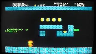 SMB Super Mario Bros. Headless King Koopa Glitch Mini NES 500-N-1 Knock-off