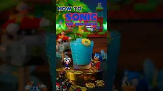 Sonic the Hedgehog | Non-Alcoholic Drink Inspired by Sonic | #sonicthehedgehog #sincitybartender