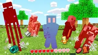 Paso Minecraft pero si Recibo da&ntilde;o todos los Mobs de mi alrededor mueren!! 😱