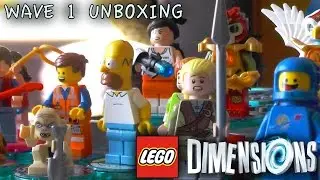 LEGO Dimensions - Wave 1 Unboxing #2 (71203, 71212, 71216, 71220)