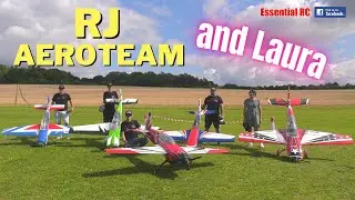 CRAZY FORMATION AEROBATICS ! RJ Aeroteam and Laura | 3D FLIGHT | Popham Model Show 2021