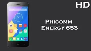 Phicomm Energy 653 comes with 5.0 Inch Display 2300mAh battery, 1GB RAM, Android 5.0 Lollipop