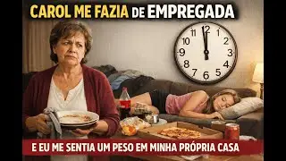 Minha nora e meu filho me fazia de empregada, até que um dia fiz algo que deixou eles chocados