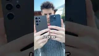 S24 Ultra против iPhone 15 Pro &mdash; лучший телефон для видео?! #s24ultra #iphone15pro #contentcreator