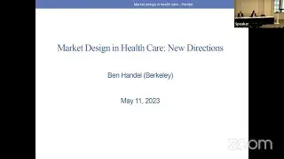 2023, New Directions in Market Design, Benjamin Handel, 