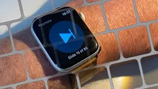 Present with Keynote using your Apple Watch